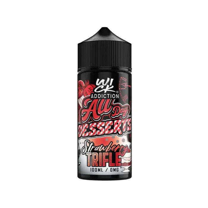 All Day Desserts Strawberry Trifle 100ml By Wick Addiction