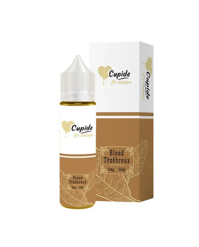 ? Blond Ténébreux – Cupide | E-liquide tabac blond intense – 50 ml sans nicotine