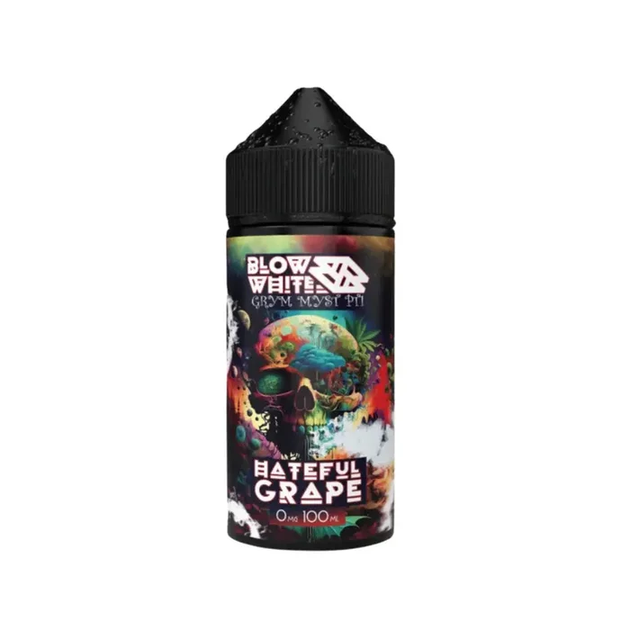 Blow White Grym Myst Hateful Grape 100ml Shortfill E-liquid