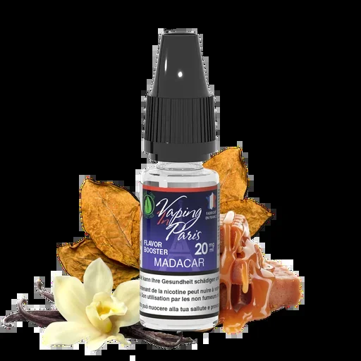 ? Booster Nicotine 100% Végétal – Madacar VIP RY4 – Vaping in Paris