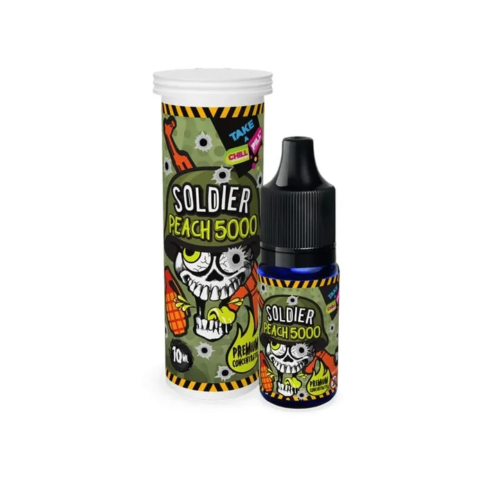 CHILL PILL Soldier Peach 5000 – Arôme Concentré 10ml