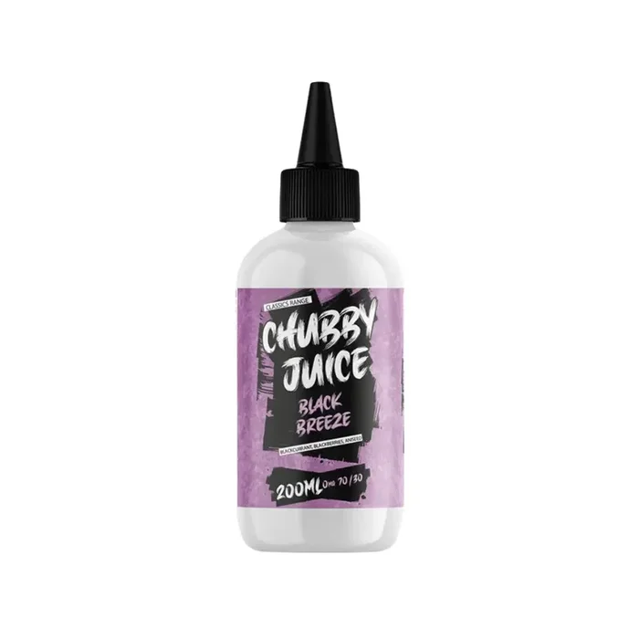 Chubby Juice Black Breeze 200ml Shortfill E-liquid