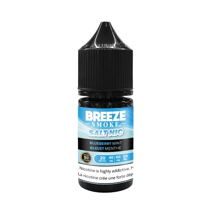 [CLEARANCE] Breeze S50 Salt Nic E-Liquid – Blueberry Mint