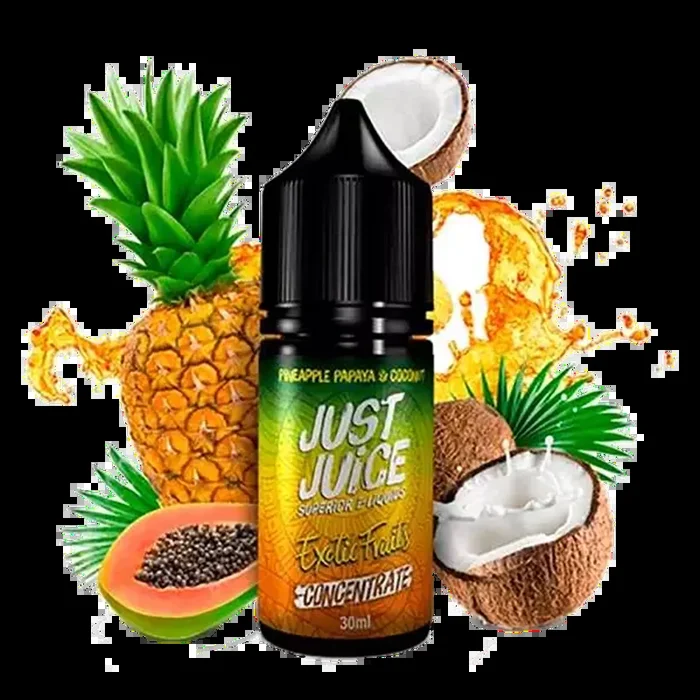 Concentré Just Juice Papaya Pineapple Coconut 30ml