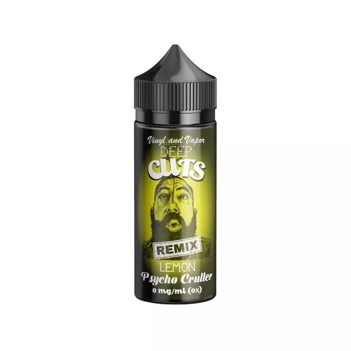 Deep Cuts Lemon Psycho Crueller Remix 100ml Shortfill