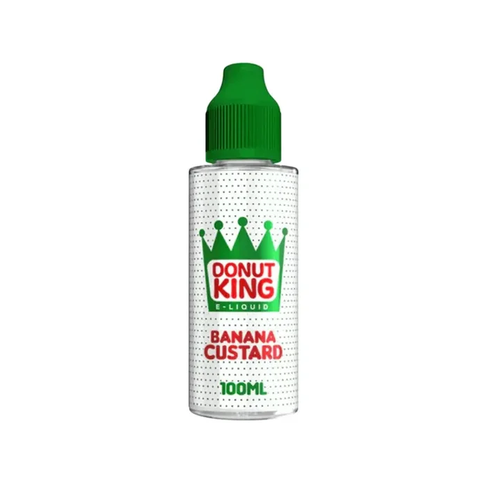 Donut King Banana Custard 100ml Shortfill E-liquid