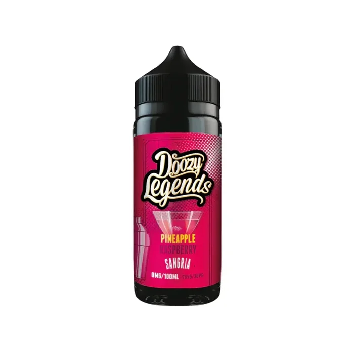 Doozy Legends Pineapple Raspberry Sangria 100ml Shortfill