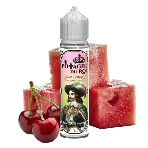 ?? E-liquide Cerise Pastèque – Le Potager du Roi | 50ml – Base Végétol
