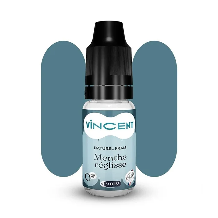 E-liquide Menthe Réglisse – 10ml – Vincent