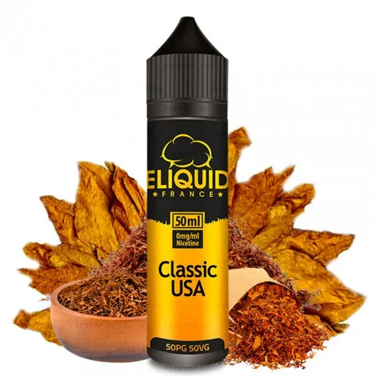 Eliquide Classic USA – Shortfill format – Originals by Eliquid France | 50ml