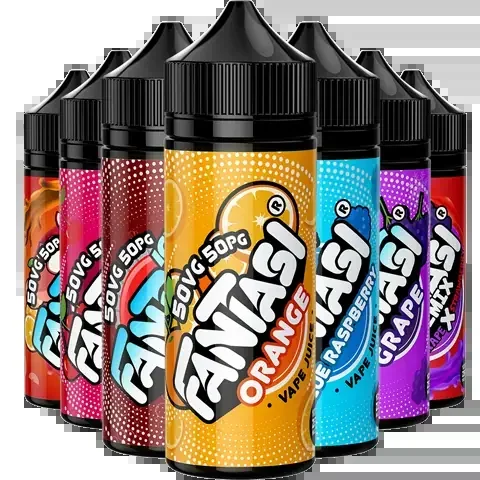 Fantasi 50/50 Range 100ml Shortfill E-Liquid