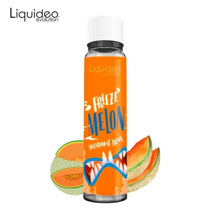 ? Freeze Melon – Liquideo | Melon juteux & fraîcheur glaciale – 50 ml sans nicotine