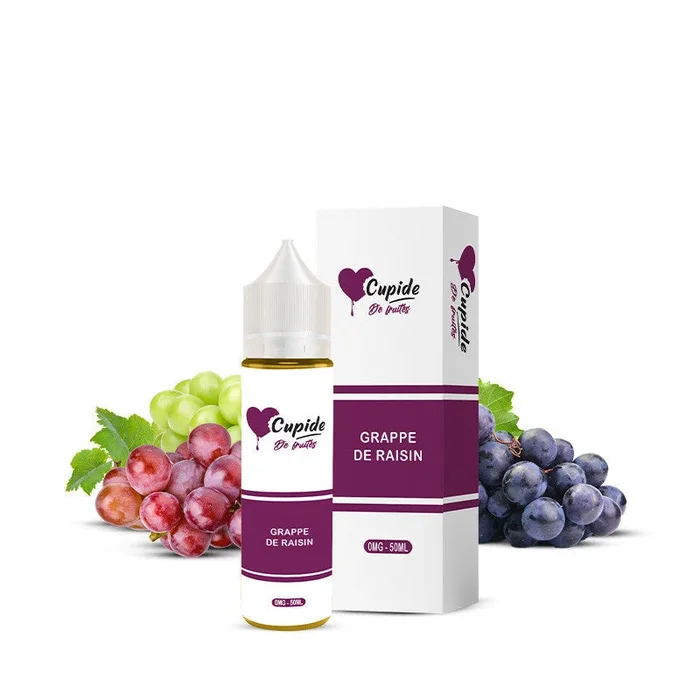 ? Grappe de Raisin – Cupide | E-liquide raisin – 50 ml sans nicotine