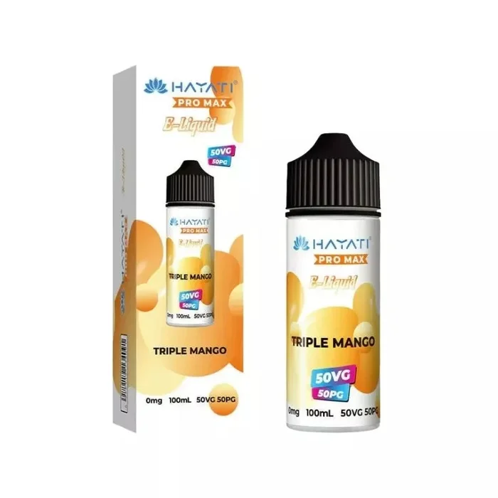 Hayati Pro Max Triple Mango 50/50 100ml Shortfill