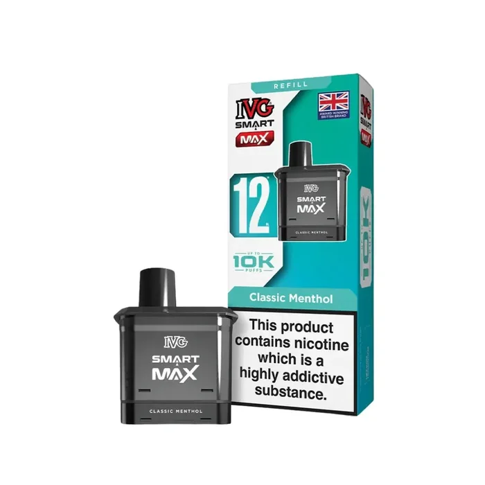 IVG Smart Max 10K Classic Menthol Refill Pods