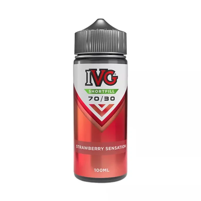 IVG Strawberry Sensation 100ml Shortfill