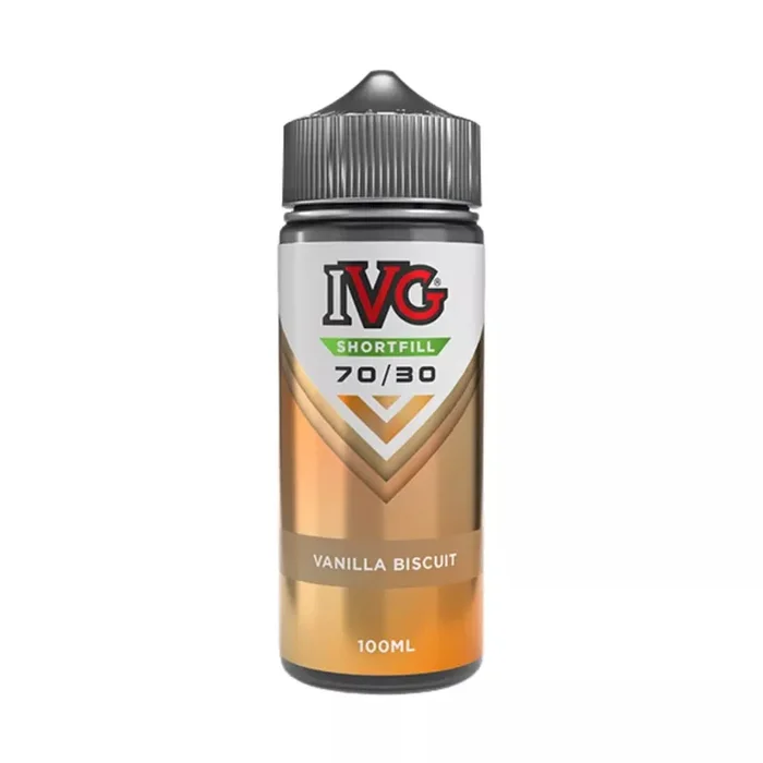 IVG Vanilla Biscuit 100ml Shortfill