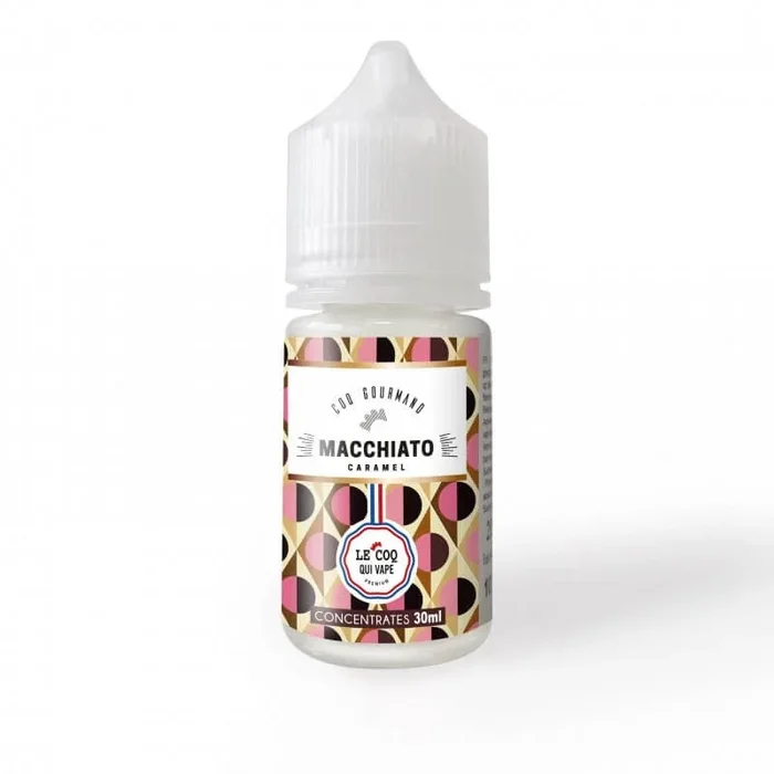 LE COQ QUI VAPE Macchiato Caramel – Arôme Concentré 30ml