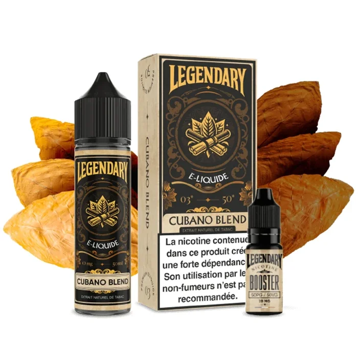 Legendary E-liquide Cubano Blend 50ml