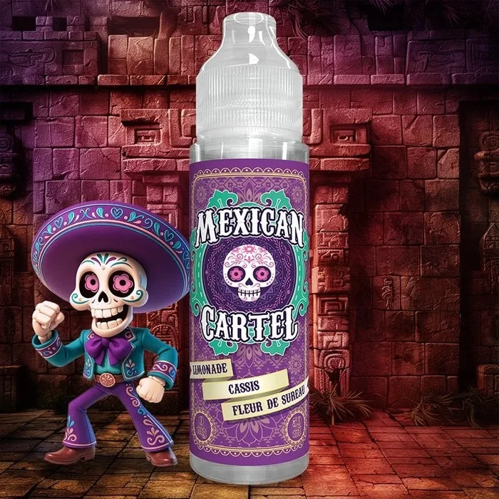 Limonade Cassis Fleur de Sureau Mexican Cartel 50ML