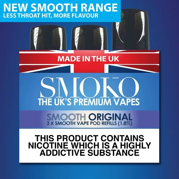 ORIGINAL TOBACCO – SMOOTH VAPE POD NAVULLINGEN