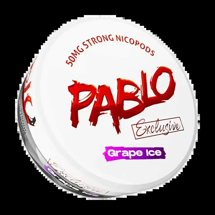 Pablo Exclusive – Nicotine Pouche – Grape Ice – 30 mg/pouch