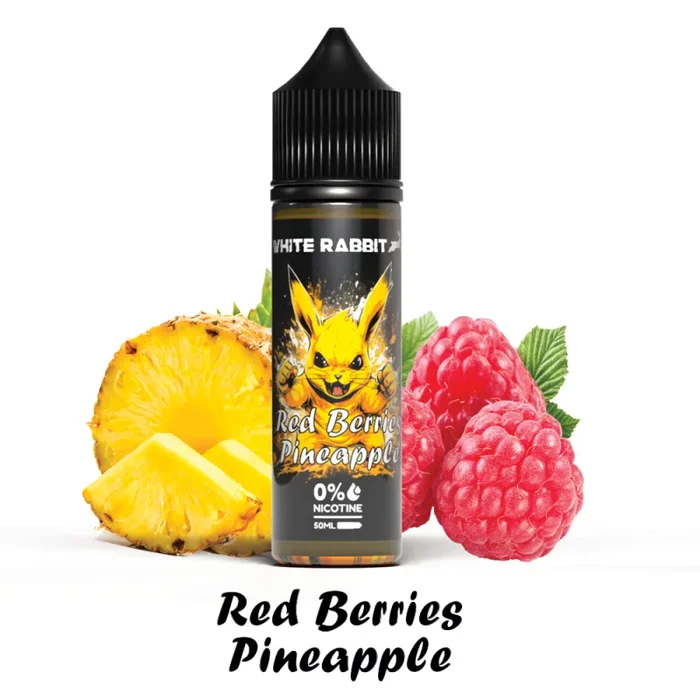 Red Berries Pineapple 50ml – White Rabbit