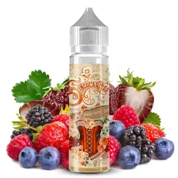 Singularités Fraise Noire Baies Rouges E-Liquide