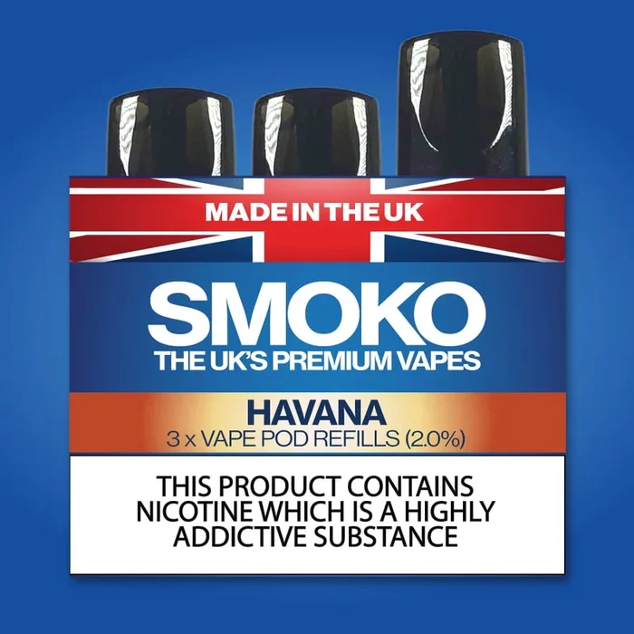 TABACO HAVANA – RECARGAS VAPE POD