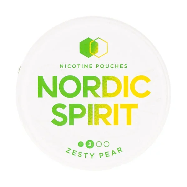Zesty Pear Standard Nicotine Pouches by Nordic Spirit